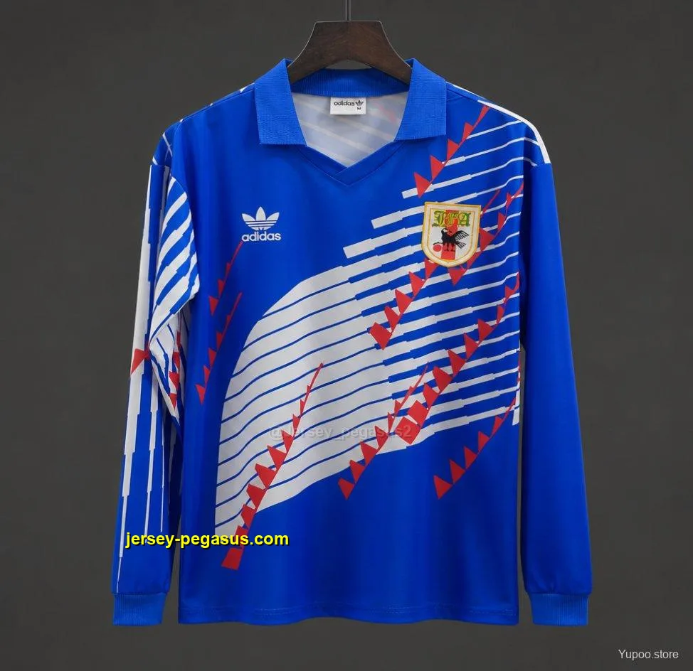 Retro 1994 Japan Home Long Sleeve Jersey Retro 1994 Japan Home Long Sleeve Jersey