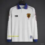 Retro 1998 Japan White Long Sleeve Jersey