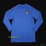 Retro 2000 Italy Home Long Sleeve Jersey