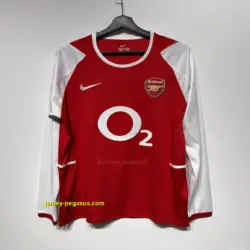Retro Arsenal Home Long Sleeve Jersey