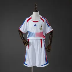 France 2006 Home Retro Kids Kit Jersey
