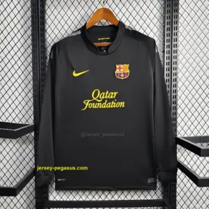 Retro Barcelona Away Long Sleeve Jersey