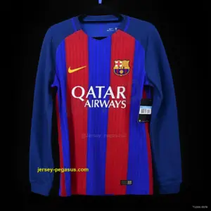 Retro Barcelona Home Long Sleeve Jersey