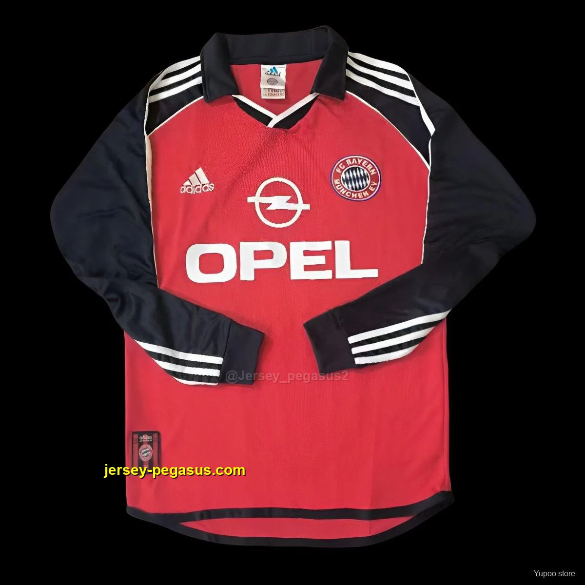 Retro Bayern Munich Home Long Sleeve Jersey Retro Bayern Munich Home Long Sleeve Jersey