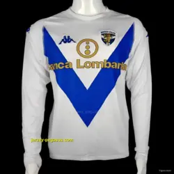 Retro Brescia Home Long Sleeve Jersey