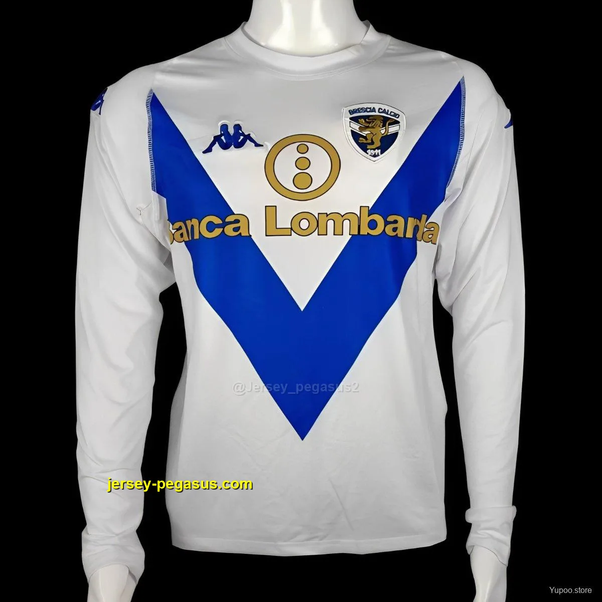 Retro Brescia Home Long Sleeve Jersey Retro Brescia Home Long Sleeve Jersey