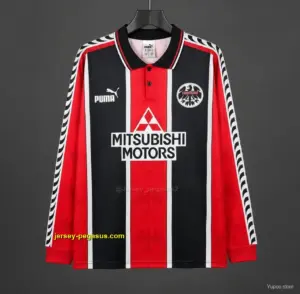 Retro Eintracht Frankfurt Home Long Sleeve Jersey