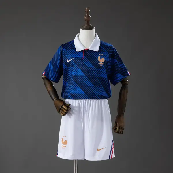 France 2026 Home Kids Kit Jersey France 2026 Home Kids Kit Jersey