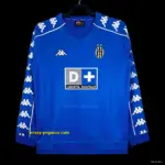 Retro Juventus Away Long Sleeve Blue Jersey