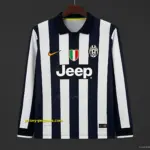 Retro Juventus Home Long Sleeve Jersey