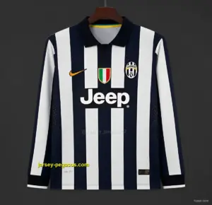 Retro Juventus Home Long Sleeve Jersey