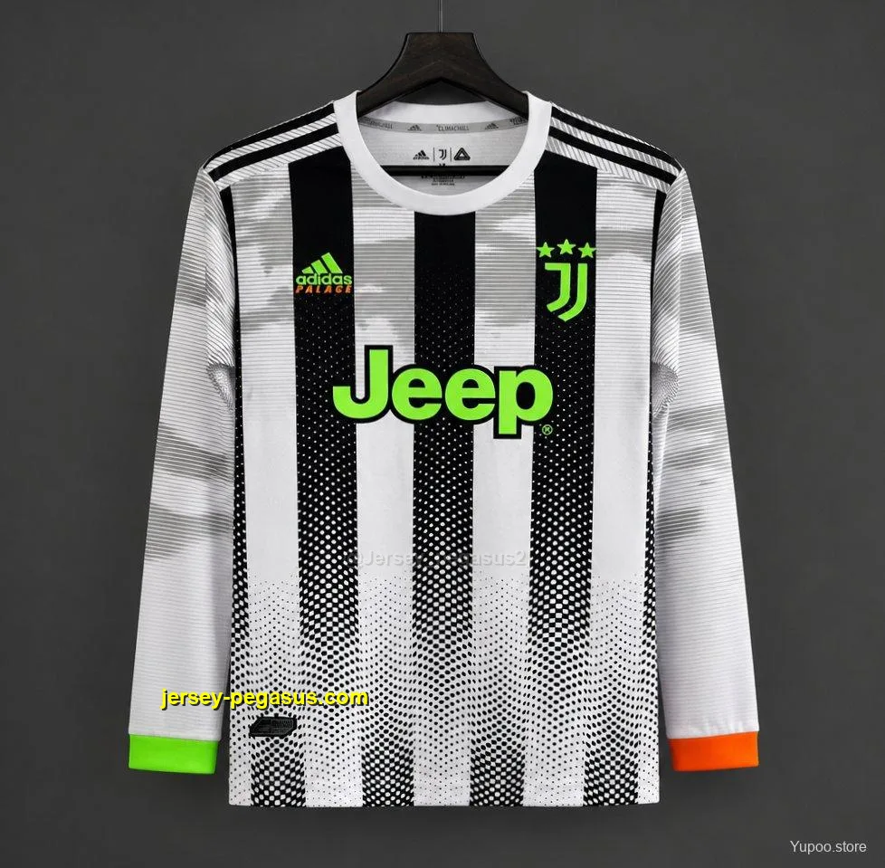 Retro Juventus x Palace x Adidas Fourth Long Sleeve Jersey Retro Juventus x Palace x Adidas Fourth Long Sleeve Jersey