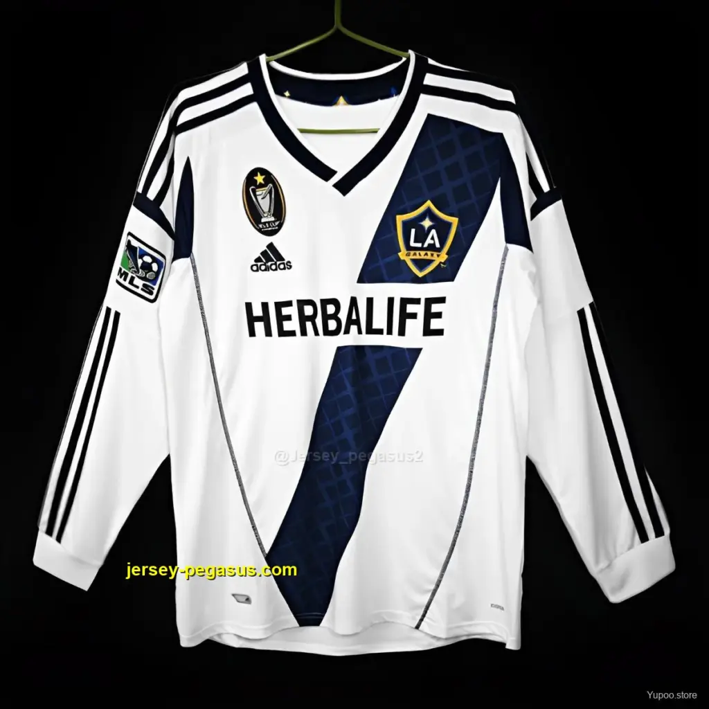 Retro La Galaxy Home Long Sleeve Jersey