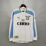 Retro Lazio Long sleeve away Soccer Jersey