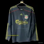 Retro Liverpool Away Long Sleeve Jersey