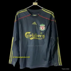Retro Liverpool Away Long Sleeve Jersey
