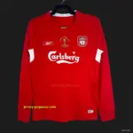 Retro Liverpool Home Long Sleeve Jersey