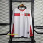 Retro Long Sleeve 1998 Morocco Away Soccer Jersey