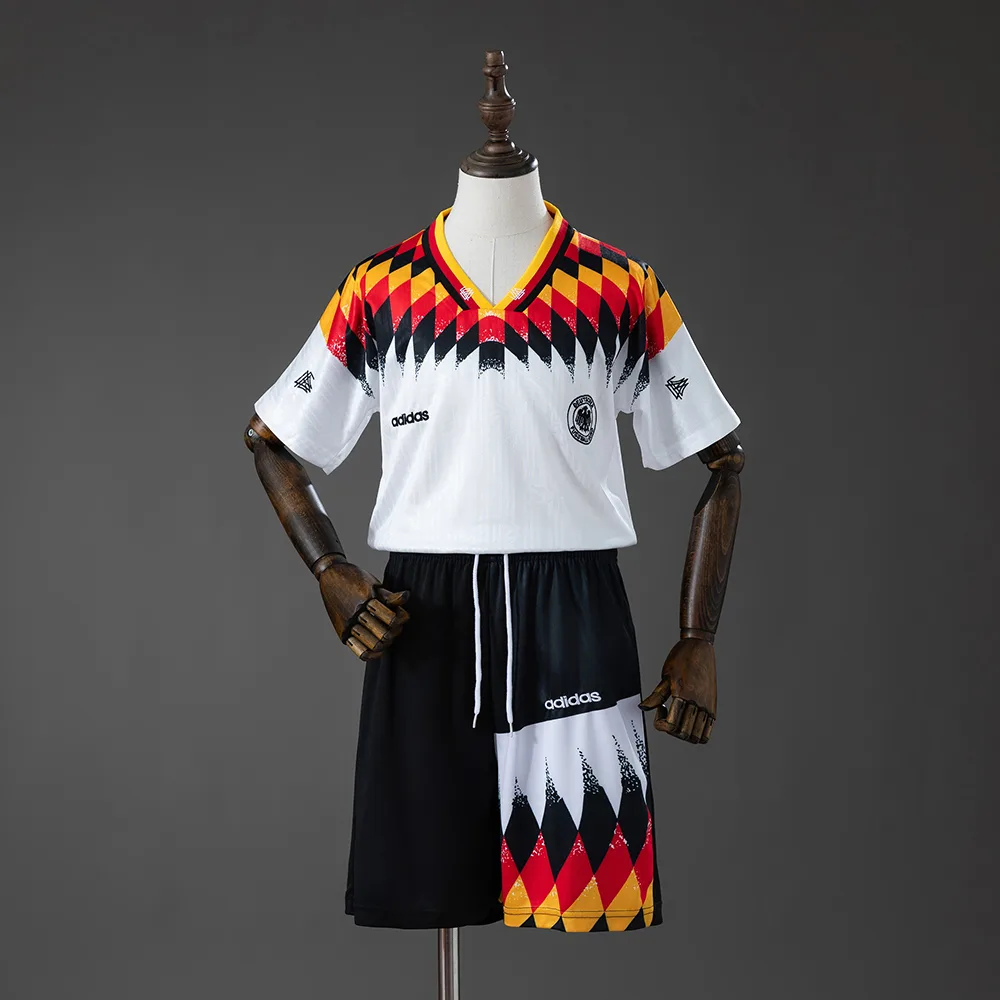 Germany 1994 Home Retro Kids Kit Jersey Germany 1994 Home Retro Kids Kit Jersey