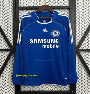 Retro Long Sleeve Chelsea Home Jersey