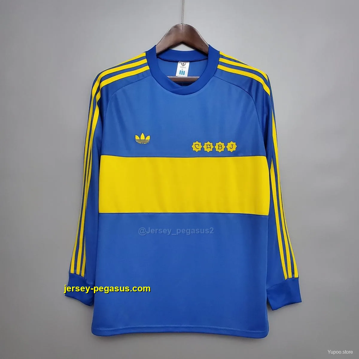 Retro Long sleeve 1981 Boca Juniors home Soccer Jersey Retro Long sleeve 1981 Boca Juniors home Soccer Jersey