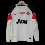 Retro Manchester United Away Long Sleeve Champion League Jersey