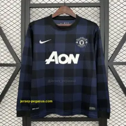 Retro Manchester United Long Sleeve Black Jersey