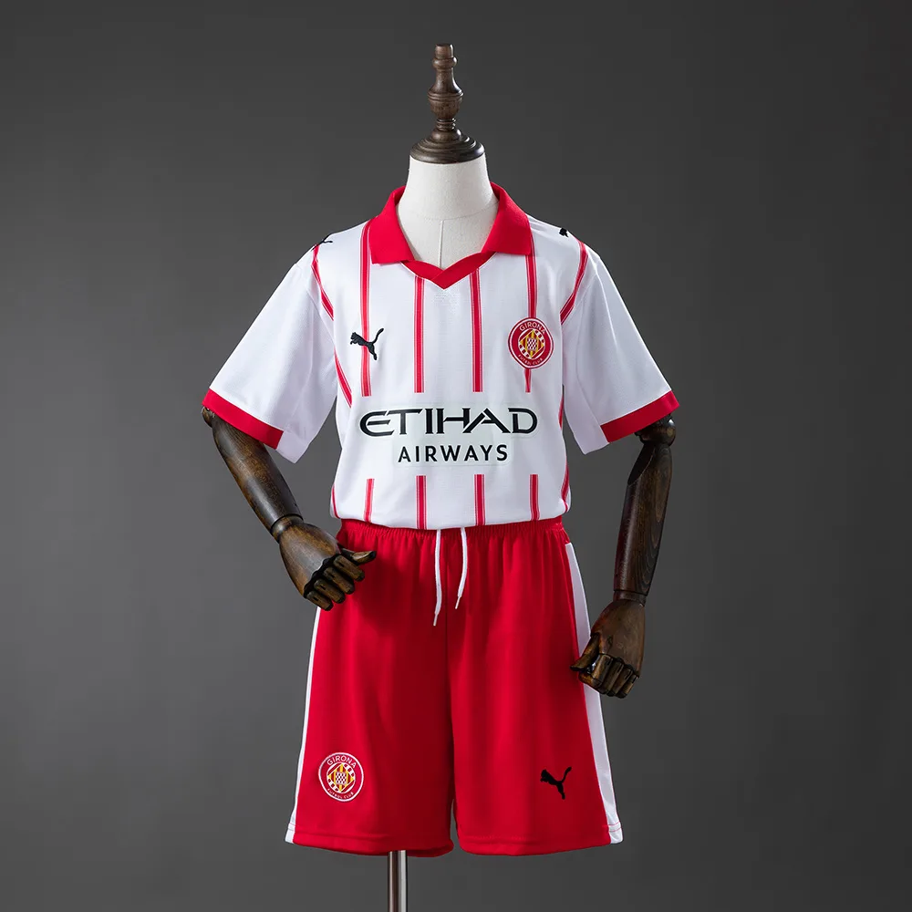 Girona Home kids kit Jersey Girona Home kids kit Jersey