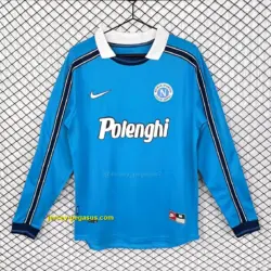 Retro Napoli Home Long Sleeve Jersey