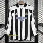 Retro Newcastle United Home Long Sleeve Jersey