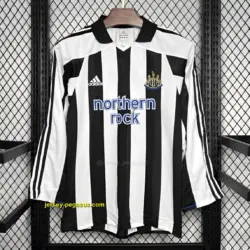 Retro Newcastle United Home Long Sleeve Jersey