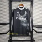 Retro Real Madrid Third Black Dragon Long Jersey