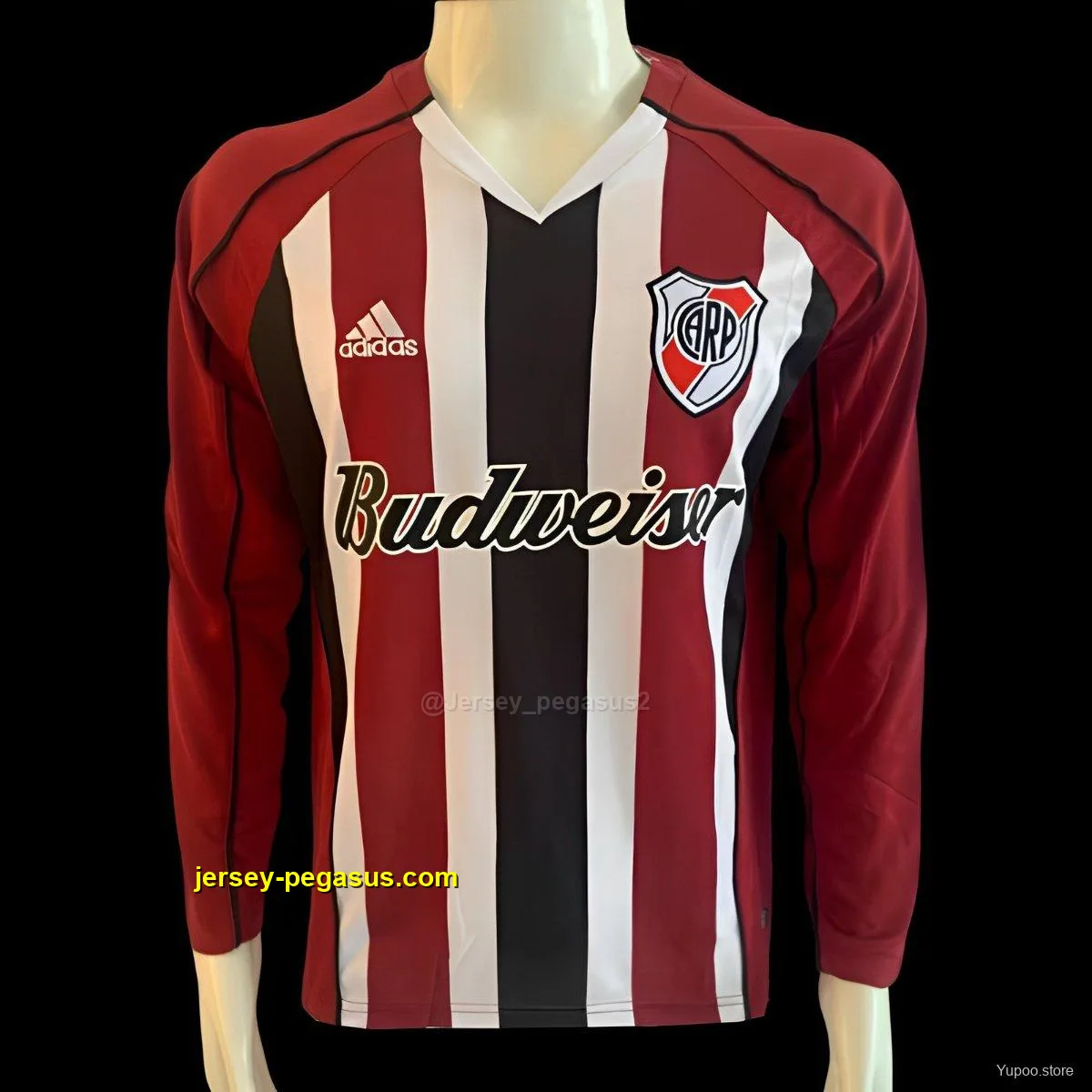 Retro River Plate Away Long Sleeve Jersey Retro River Plate Away Long Sleeve Jersey