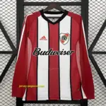 Retro River Plate Home Long Sleeve Jersey