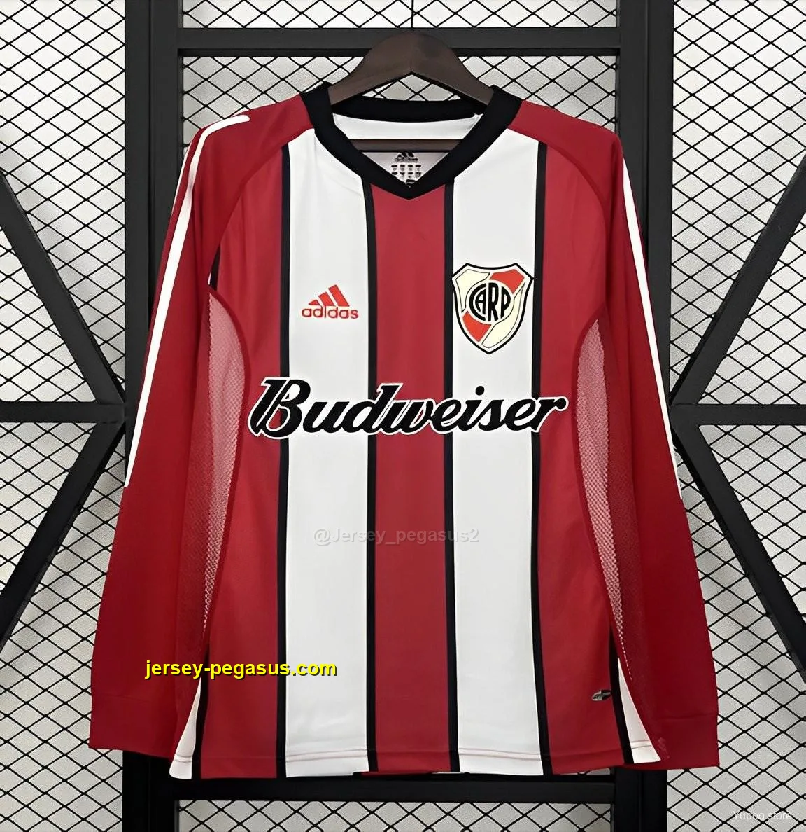 Retro River Plate Home Long Sleeve Jersey Retro River Plate Home Long Sleeve Jersey