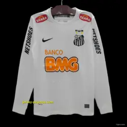 Retro Santos Home Long Sleeve Jersey