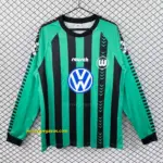 Retro Wolfsburg Home Long Sleeve Jersey