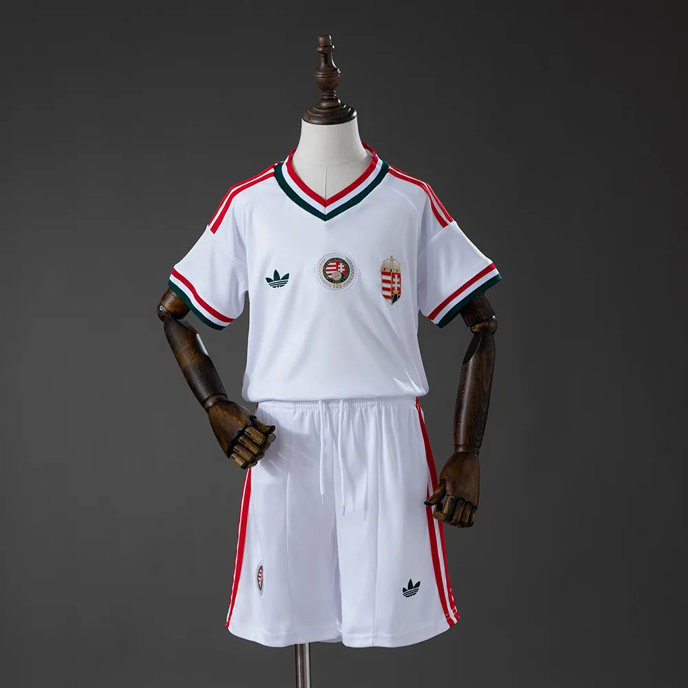 Hungary 2026 Away Kids Kit Jersey
