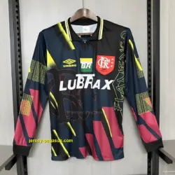 Retro19 Flamengo Black Goalkeeper Long Sleeve Jersey