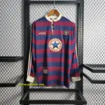 Retro19 Long Sleeve Newcastle Away Soccer Jersey