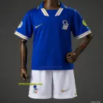 1996 Kids Italy Home Retro Kit Jersey