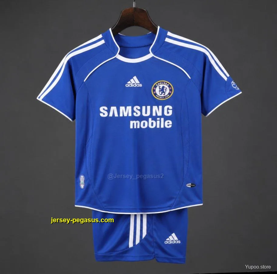 Retro 20 Kids Chelsea Royal Blue Home Jersey Retro 20 Kids Chelsea Royal Blue Home Jersey
