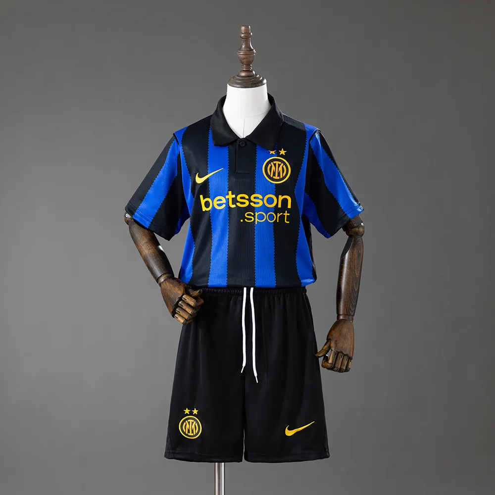 Inter Milan Home Kids Kit Jersey Inter Milan Home Kids Kit Jersey