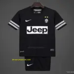 Retro 20 Kids Juventus Black Away Jersey