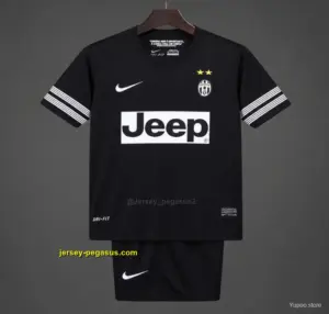 Retro 20 Kids Juventus Black Away Jersey