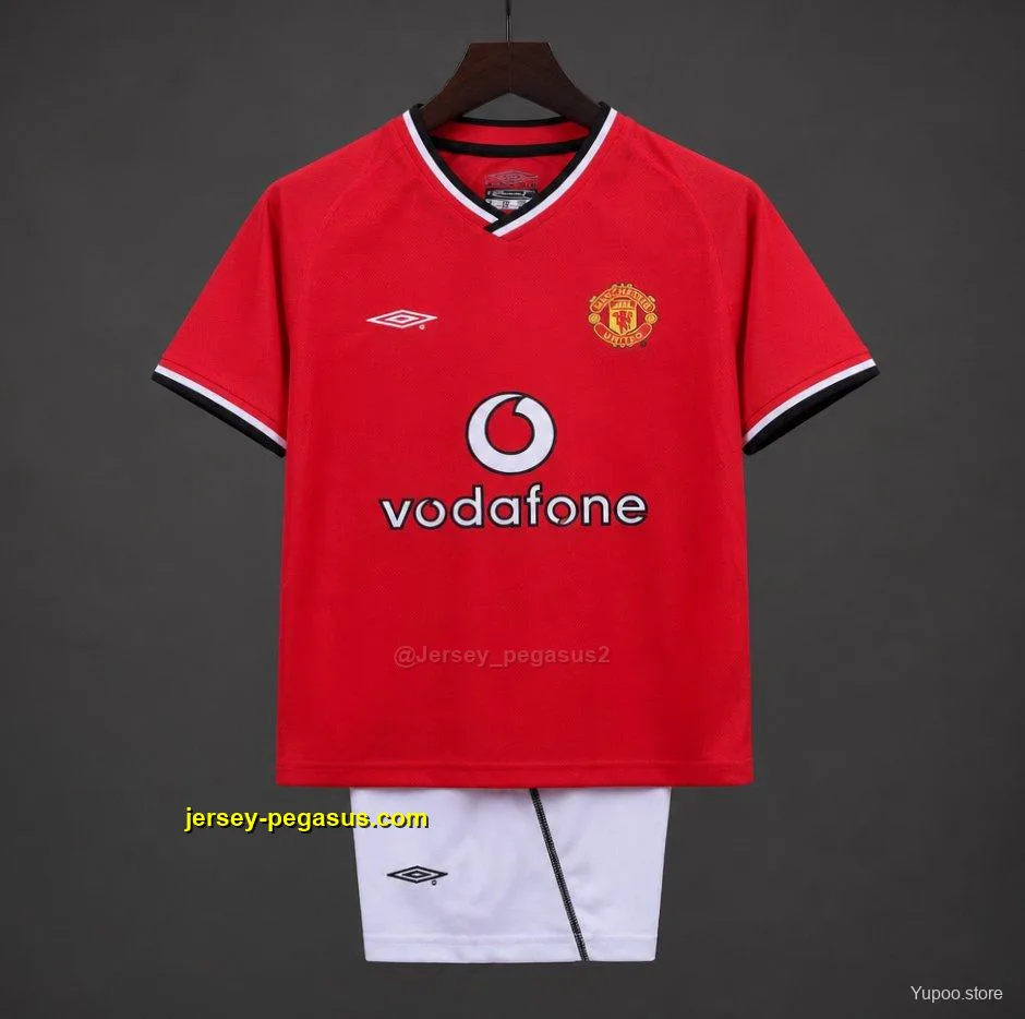 Retro 20 Kids Manchester United Red Home Jersey Retro 20 Kids Manchester United Red Home Jersey