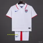 Retro 2014 Kids USA White Home Jersey