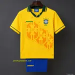 Retro Kids 1994 Brazil Home Jersey