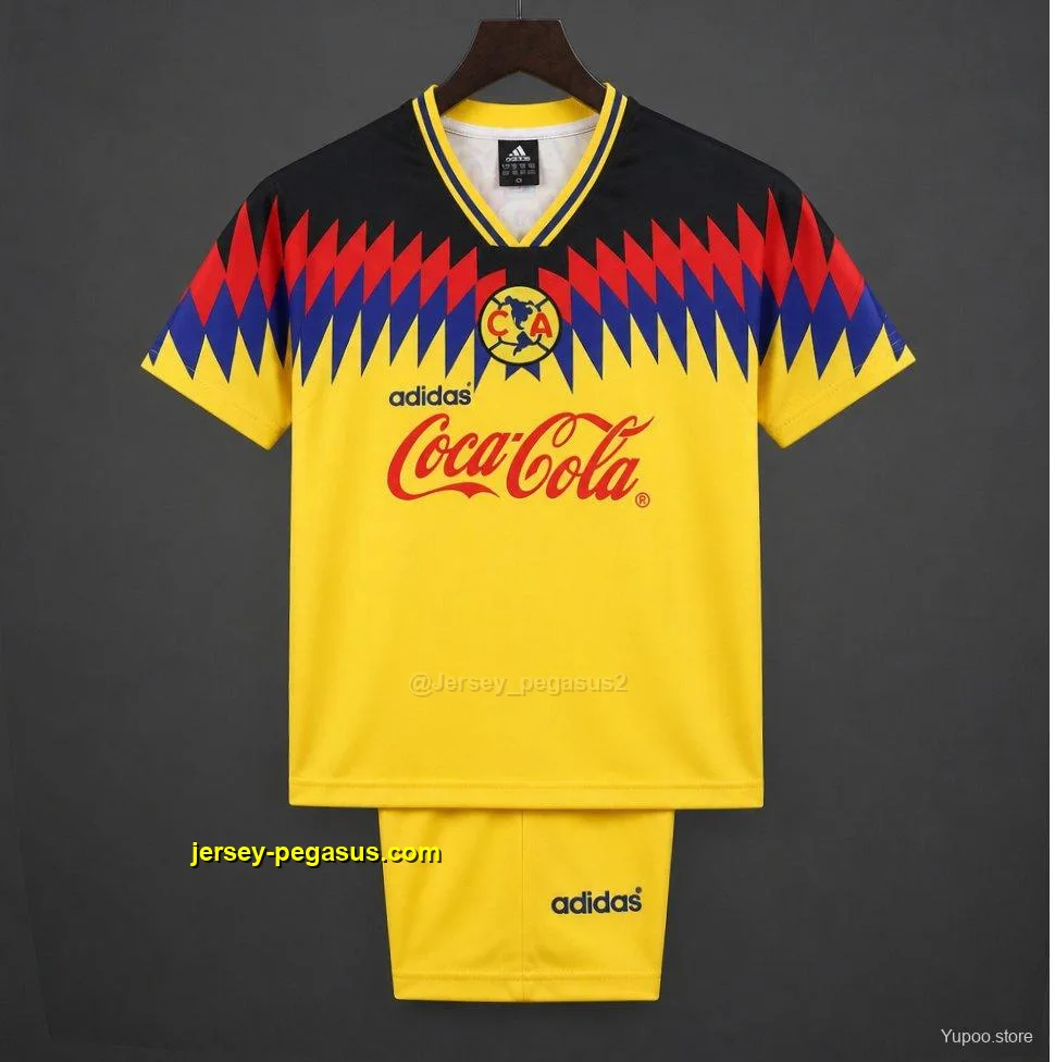 Retro Kids 1995 Club America Home Jersey Retro Kids 1995 Club America Home Jersey