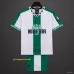 Retro Kids 1996 Nigeria Away White Jersey